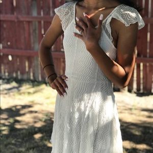 White dress